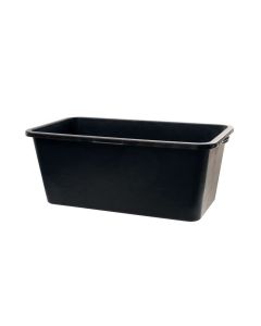 SPECIEKUIP 80 LTR RECHTHOEKIG ZWART