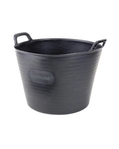 FLEXI TUB 42 LITER ZWART GRIPLINE