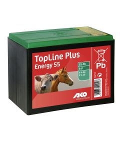 AFR.BATTERIJ  55 AH AKO TOPLINE PLUS