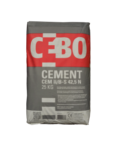 PORTLAND CEMENT CEBO 25 KG  GRIJS