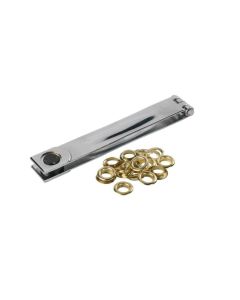 ZEILRINGEN MET TANG 16MM MESSING KWB