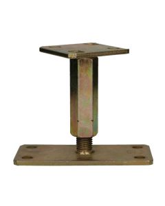 PAALHOUDER OP PLAAT P 90x160 ZnG