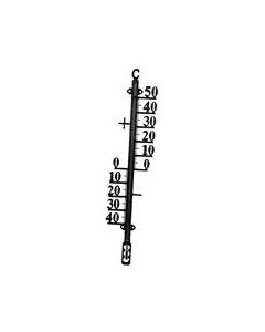 THERMOMETER METAAL ZWART 38CM