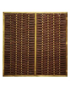 WILGENMAT IN FRAME  90X180CM