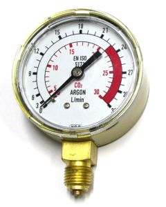 MANOMETER LITERS/MIN. DIN 8549 1/4"