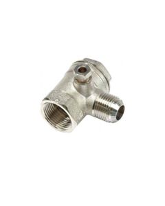 TERUGSLAGVENTIEL 1/2"INx3/8"U MESS/VERNI