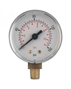 MANOMETER 1/8" ONDER 40MM