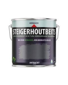 STEIGERHOUTBEITS 2500ML ANTRACIET