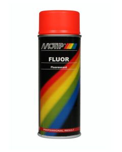 FLUORISERENDE VERF ROOD/ORANJE 400ML