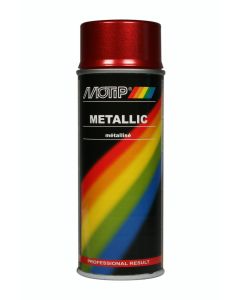 METALLIC SPRAY 400ML ROOD MOTIP