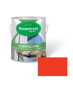 ZIJDEGLANS 250ML 10 ORANJE KOOPMANS