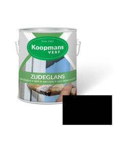 ZIJDEGLANS 250ML 374 ZWART KOOPMANS