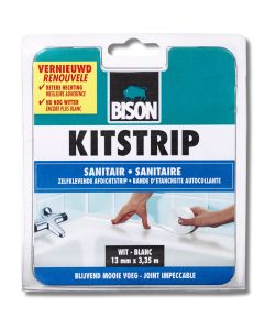 KITSTRIP WIT 22MMX3.35-MTR BISON