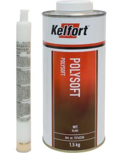 POLYSOFT PLAMUUR 1.5KG WIT KELFORT