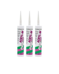 ACRYLAATKIT ZWALUW 310ML WIT DEN BRAVEN