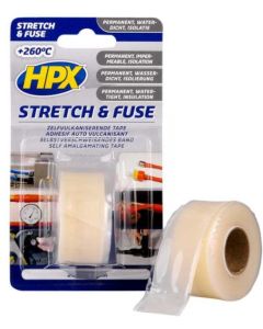 HPX STRETCH & FUSE 25MM 3MTR TRANSPARANT