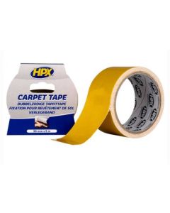 HPX TAPIJTTAPE 50MM  5M DUBBELZIJDIG