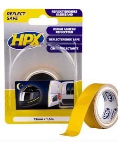 REFLECTERENDE TAPE GEEL 19MM 1.5M HPX