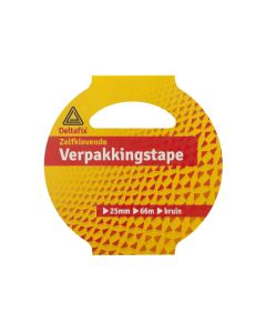 VERPAKKINGSTAPE 25 MM 66-M BRUIN
