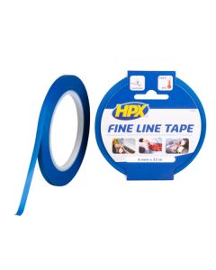 FINE LINE TAPE BLAUW 6 MM x 33 MTR  HPX