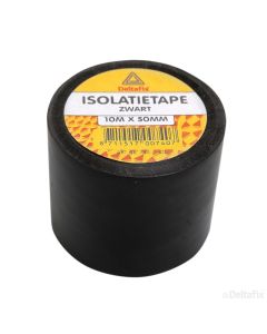ISOLATIEBAND  50 MM 10-MTR ZWART