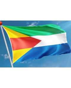 Bildtse vlag met wolken achtergrond