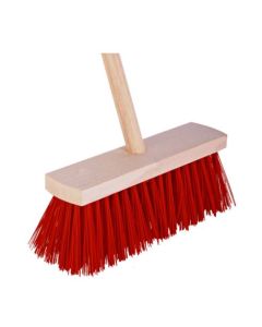 BEZEM ROOD MET STEEL