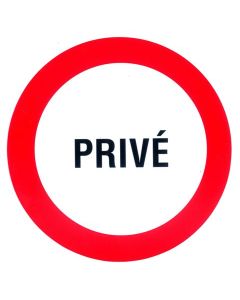 BORD ROND 180MM 'PRIVE'