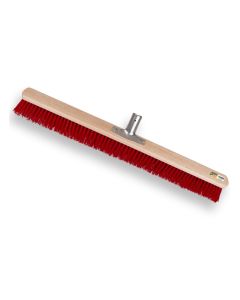 STALBEZEM 80CM NYLON ROOD + STOKHOUDER