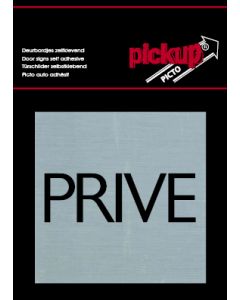 ROUTE BORD ALU 80X80 'PRIVE'