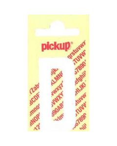 PLAKLETTER D 120MM WIT NOBEL