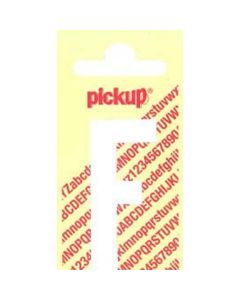 PLAKLETTER F 120MM WIT NOBEL