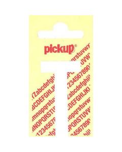 PLAKLETTER T 120MM WIT NOBEL