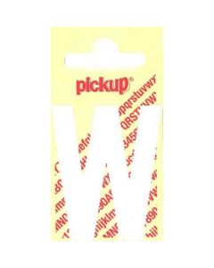 PLAKLETTER W 120MM WIT NOBEL