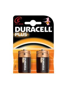 BATTERIJ 1.5V 2-ST MN1400 DURACELL PLUS