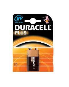 BATTERIJ 9V 1-ST MN1604 DURACELL PLUS