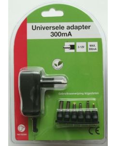 NETADAPTOR 300MA 3-12V