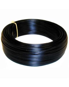 KABEL PVC 2X0.75 PLAT ZWART