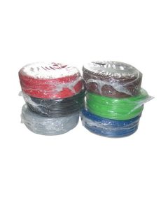 MONTAGESNOER 6.0 MM ZWART PER METER