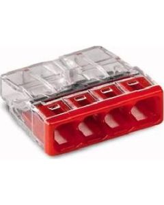 LASKLEM WAGO 4-POL ROOD