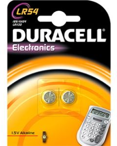 BATTERIJ 1.5V 2-ST LR54 DURACELL