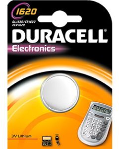 BATTERIJ 3V CR1620 LITHIUM DURACELL