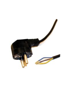 AANSLUITSNOER PVC  3X1.5 5-MTR ZWART