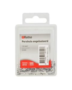 PERSHULS ONGEISOLEERD 1.0MM2 6MM 500ST