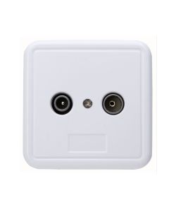 COAX WANDCONTACTDOOS OPBOUW  KOPP