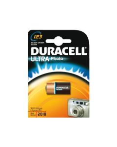 BATTERIJ 3V DL123A LITHIUM DURACELL