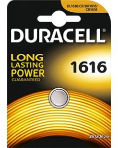 BATTERIJ 3V DL1616 LITHIUM DURACELL