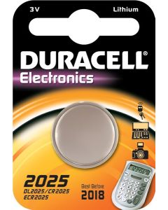 BATTERIJ 3V DL2025 LITHIUM DURACELL