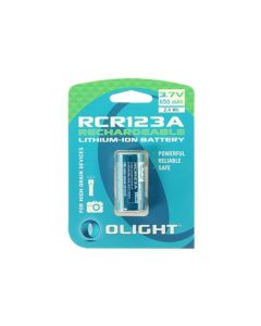 OLIGHT RC123A OPLAADBARE BATTERIJ