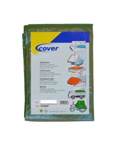 DEKKLEED  3X 5 MTR GROEN 90 GRAM